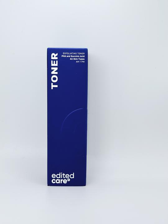 Actual product image Edited Care Exfoliating Toner (Tonic water)