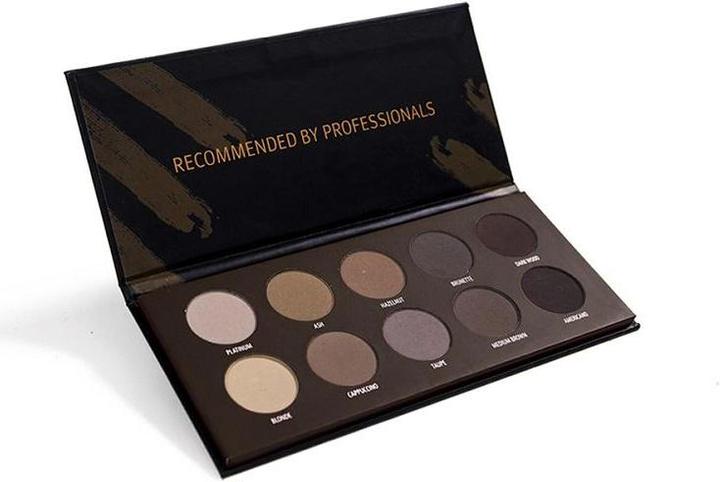Actual product image Affect Color Brow Collection eyebrow shadow palette 10x2g