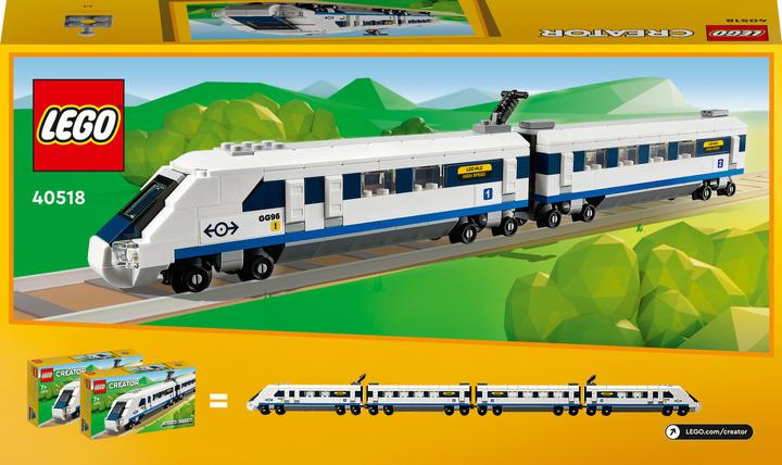 Produktbild LEGO Hochgeschwindigkeitszug (40518, LEGO Creator 3-in-1)