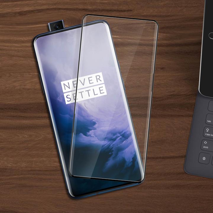 Actual product image Avizar bulletproof glass, glass protective film, protective glass (1 Piece, OnePlus 7T Pro)