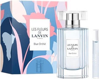 Produktbild Lanvin Set : Les Fleurs - Blue Orchid, Eau De Toilette, For Women, 50 ml + Les Fleurs - Blue Orchid (Parfum set)
