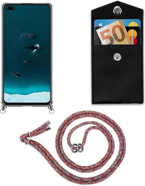 Produktbild Cadorabo TPU Handy Kette SILBER Cover