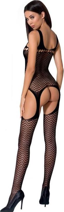 Immagine prodotto Passion Donna Bs057 Bodystocking Nero Taglia Unica (Taglia unica)