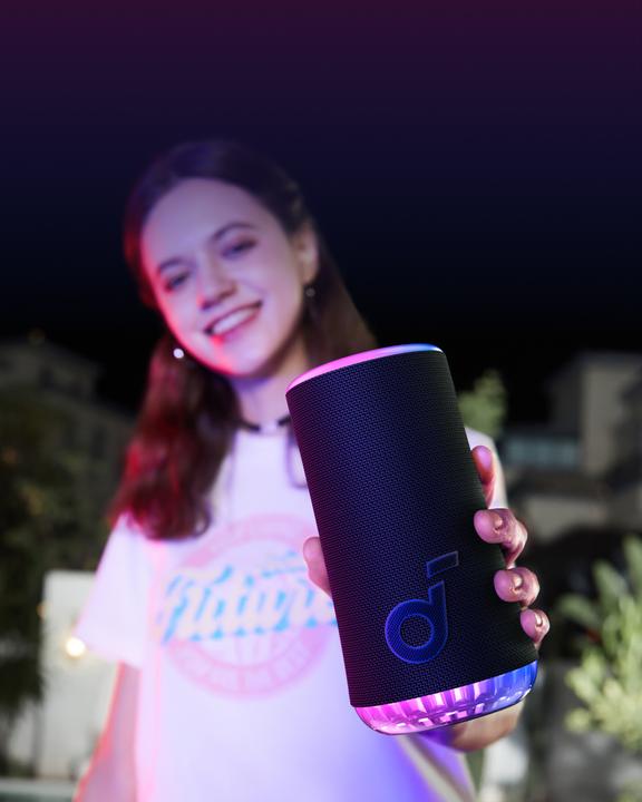 Actual product image soundcore Glow (18 h, Rechargeable battery operated, USB power delivery)