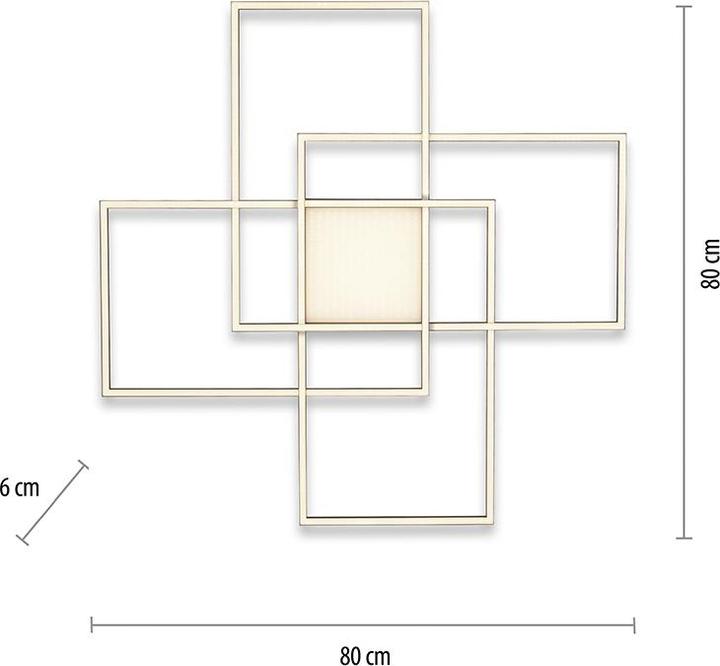 Immagine prodotto Paul Neuhaus Plafoniera LED LB22 44W 3400lm 2700-5000K sw Met ZB dim (4600 lm)