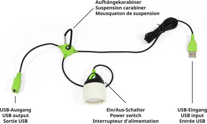 Produktbild Outdoor Spirit LED-Lampe 'Connectable'