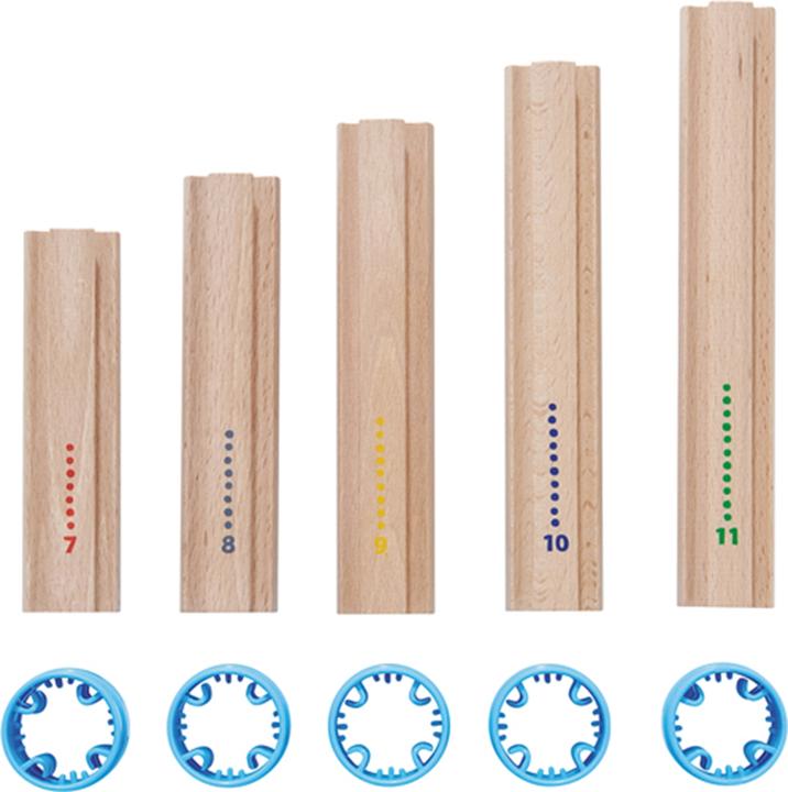 Actual product image Haba Kullerbü supplementary set high columns