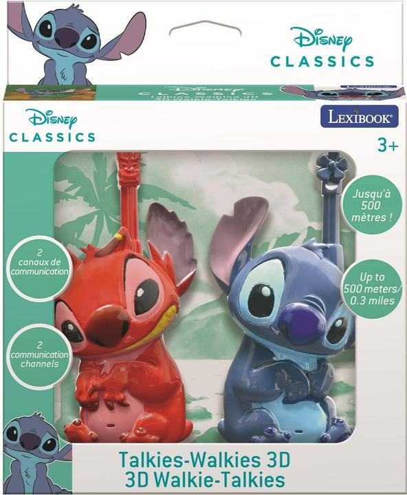 Image du produit Lexibook Talkie-walkie Stitch 3D (0.10 km)