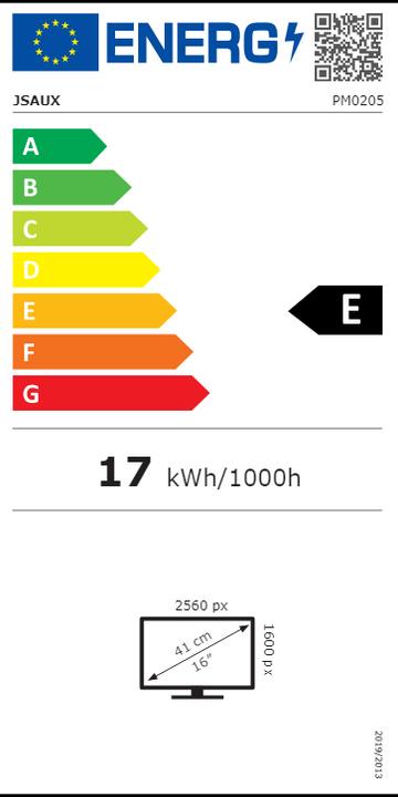 Energie-Label FreeVoice FlipGo Dual Monitor 16' (2560 x 1600 Pixel, 16")