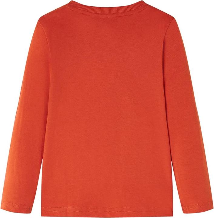 Immagine prodotto VidaXL Camicia da bambino a maniche lunghe arancione 116,Materiale: 100 (116)
