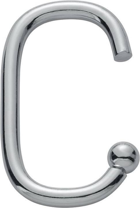 Diaqua Shower curtain hook Yara chrome