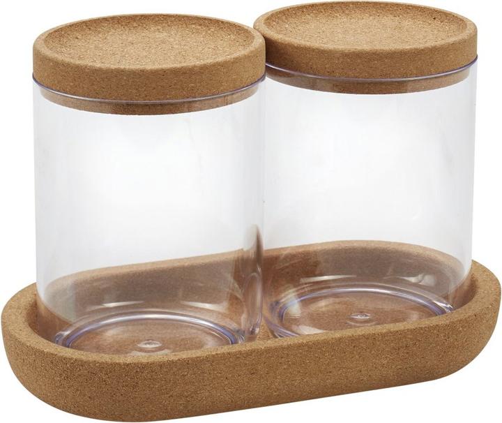 Diaqua Cosmetic set Mora transparent, Cork