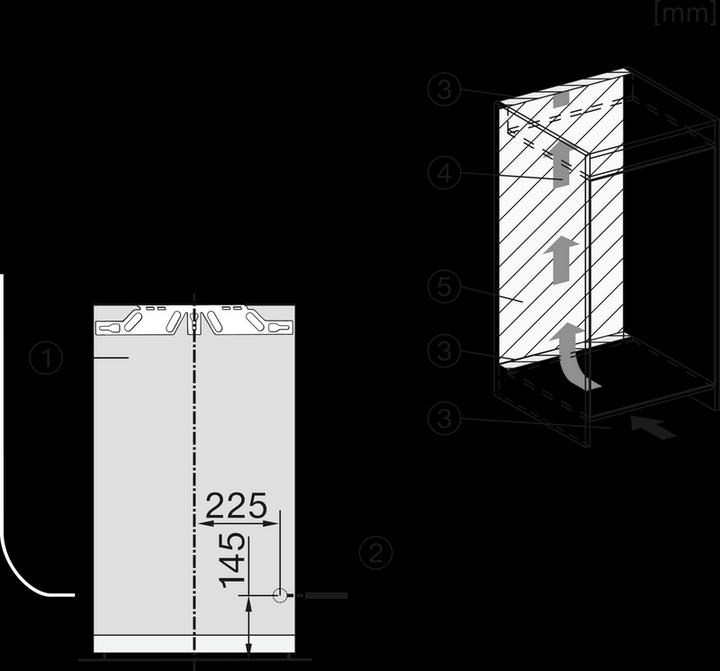 Image du produit Miele Réfrigérateur K 7237 D (166 l)