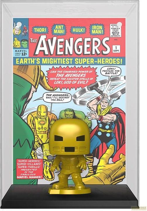 Produktbild Funko Marvel POP! Comic Cover Vinyl Figur Avengers #1 9 cm