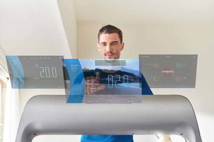 Actual product image Horizon Fitness Treadmill Paragon X