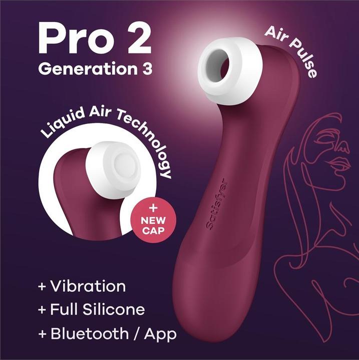 Actual product image Satisfyer Pro 2 Generation 3