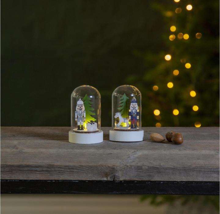Image du produit Star Trading Casse-noisette LED décoratif 9 cm, 2 pièces