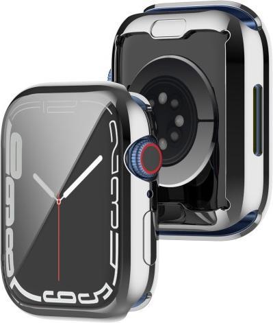 Actual product image Cover-Discount Apple Watch 45mm - Rubber Protection Case silver