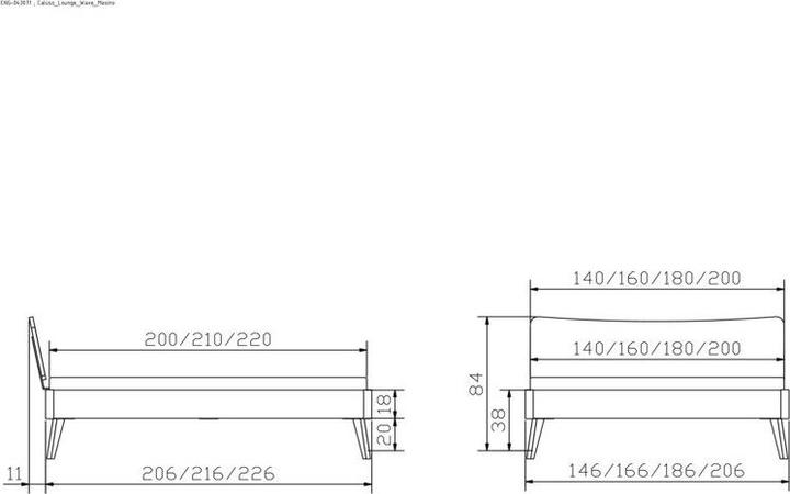 Actual product image Hasena Caluso (160 x 210 cm)