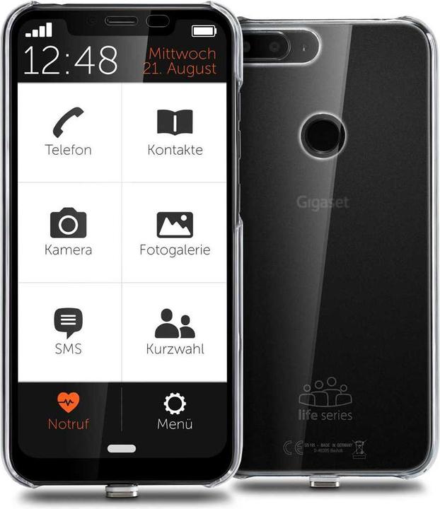 Produktbild Gigaset GS195LS (32 GB, Titanium Grey, 6.18", Dual SIM, 13 Mpx, 4G)
