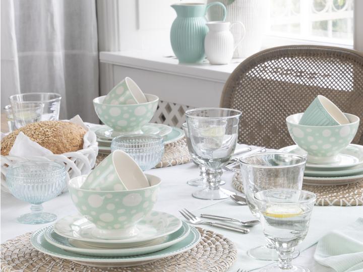 Actual product image Greengate Neva Soup Bowl mint 15cm