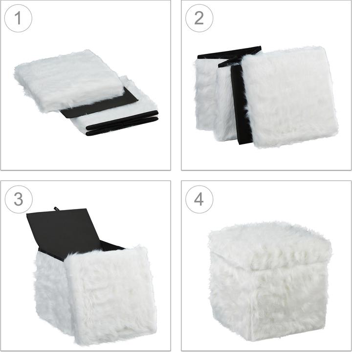 Produktbild Relaxdays Sitzwürfel