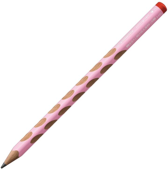 Immagine prodotto STABILO Matita triangolare ergonomica per destrimani - EASYgraph in rosa pastello - confezione da 2 (3.15 mm, HB, 2 x)