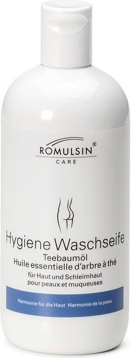 Romulsin Hygiene Waschseife Teebaumöl (500 ml, Intimwaschlotion)