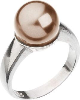 Produktbild Evolution Group Delicate silver ring with Swarovski pearl 35022.3 - Circuit: 52 mm (52)