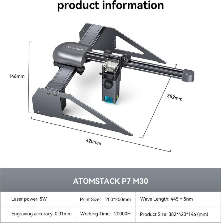 Produktbild Atomstack P7 M30