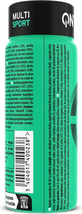 Actual product image QNT Magnesium Vitamin B6 Shot (Lemon, 12 x)