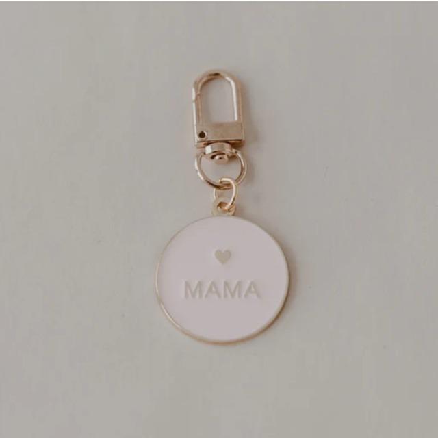 Eulenschnitt Schlüsselanhänger Mama - von