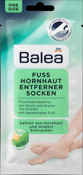 Actual product image dm Balea Foot mask socks, callus remover (1 pair) (Foot mask)