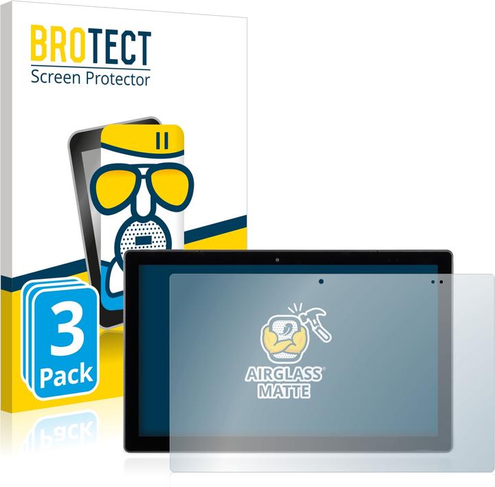 Produktbild BROTECT AirGlass Panzerglasfolie Matt (3 Stück, Terra Pad 1162 N4120 W11 Pro)