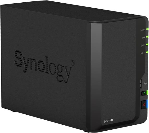 Actual product image Synology Ds218+ (0 TB)