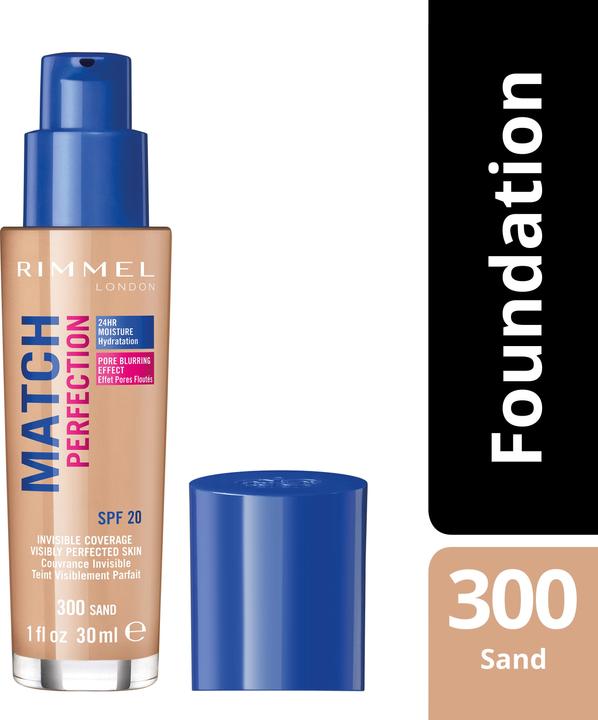 Produktbild Rimmel London Match Perfection SPF20 (300 Sand)