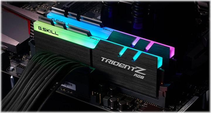 Actual product image G.Skill Trident Z RGB (2 x 16GB, 4400 MHz, DDR4-RAM, DIMM)