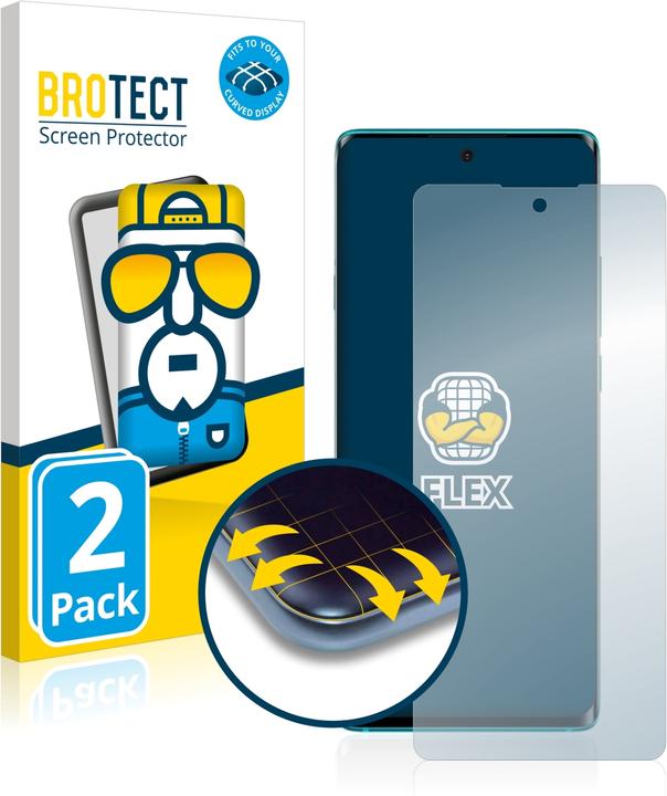 Actual product image BROTECT Full-Cover Protector (2 Piece, TCL 20 Pro 5G)