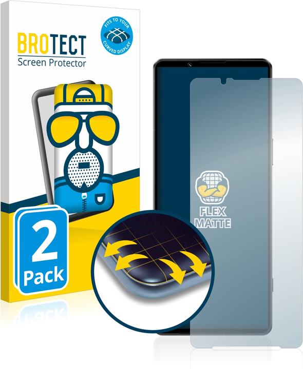 Image du produit BROTECT Full-Cover Protection Mat (2 pièce(s), Sony Xperia 1 IV)