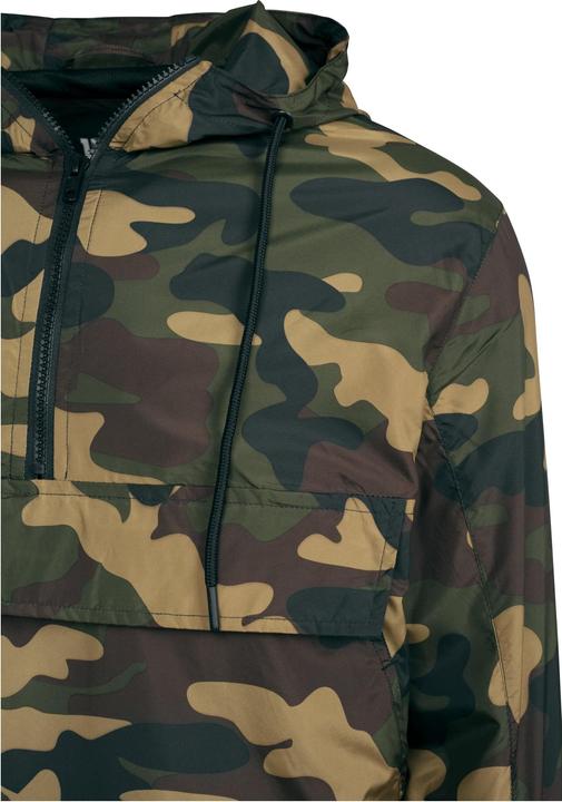 Actual product image Urban Classics Camo Pull Over Windbreaker (S)