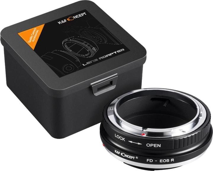 Produktbild K&F Concept High Precision Lens Adapter Mount, FD-EOS R