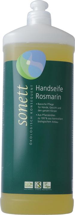 Immagine prodotto Sonett Bottiglia di ricarica di sapone per le mani al rosmarino (Sapone liquido, 1000 ml)