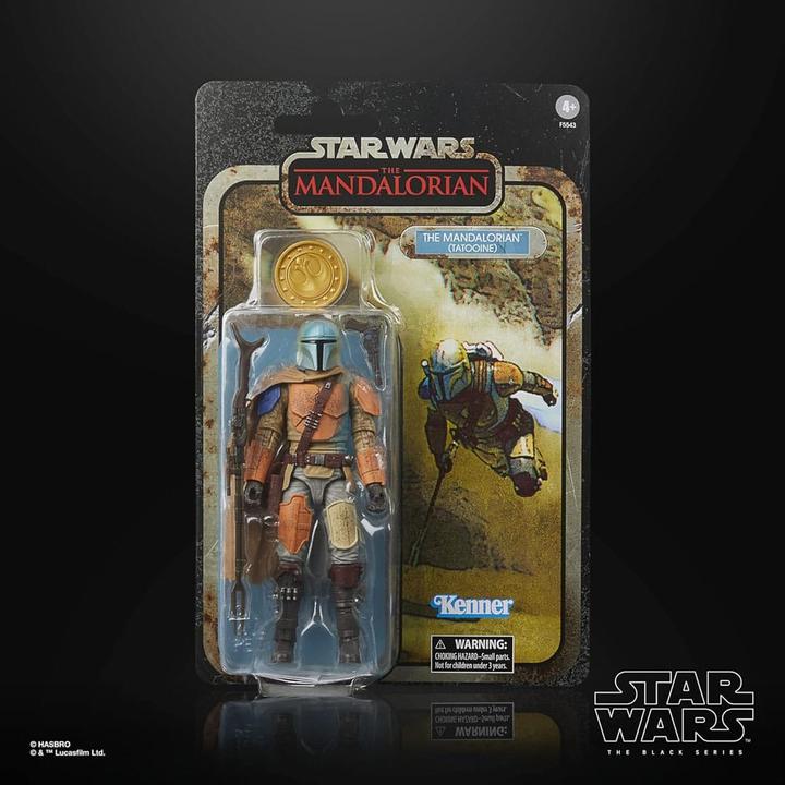 Actual product image Hasbro Star Wars - The Mandalorian (Tatooine) The Black Series