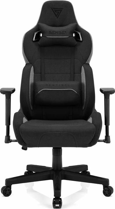 Immagine prodotto Sense Sedia da gioco Sense7 Sentinel in tessuto, nero-grigio