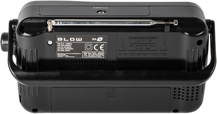 Actual product image Blow Portable radio AM (AM, FM)