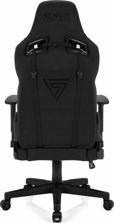 Image du produit Sense Chaise de jeu Sense7 Sentinel tissu Gaming Chair, Noir-rouge