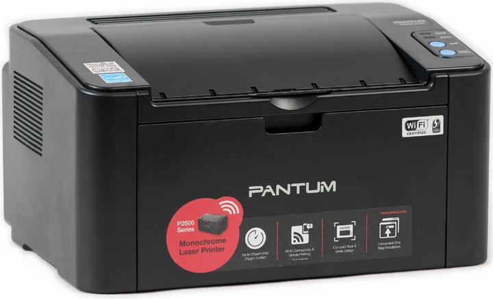Actual product image Pantum Laser Printer | | P2500W | USB 2.0 | WiFi | P2500W