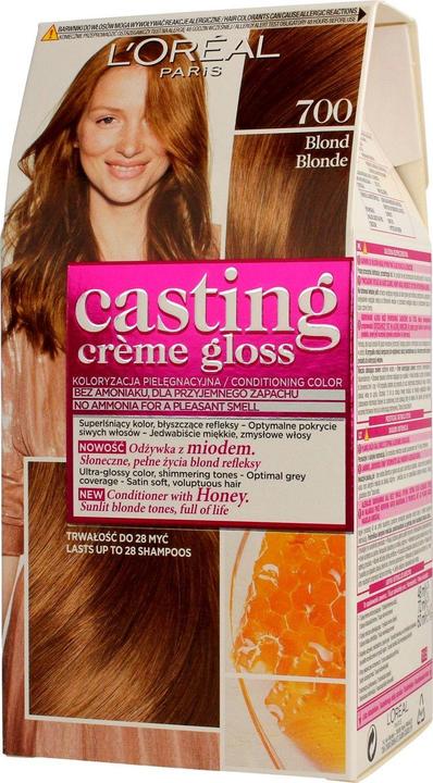 Actual product image L'Oréal Paris L'Oréal Casting Cream Gloss Hair Color 700 Blond (700 Blonde)