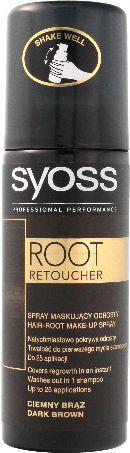 Produktbild Syoss Root Retoucher spray hair dye Dark Brown 120 ml (Dark Brown)