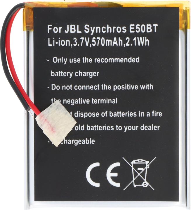 Produktbild AccuCell Akku JBL Synchros E50BT